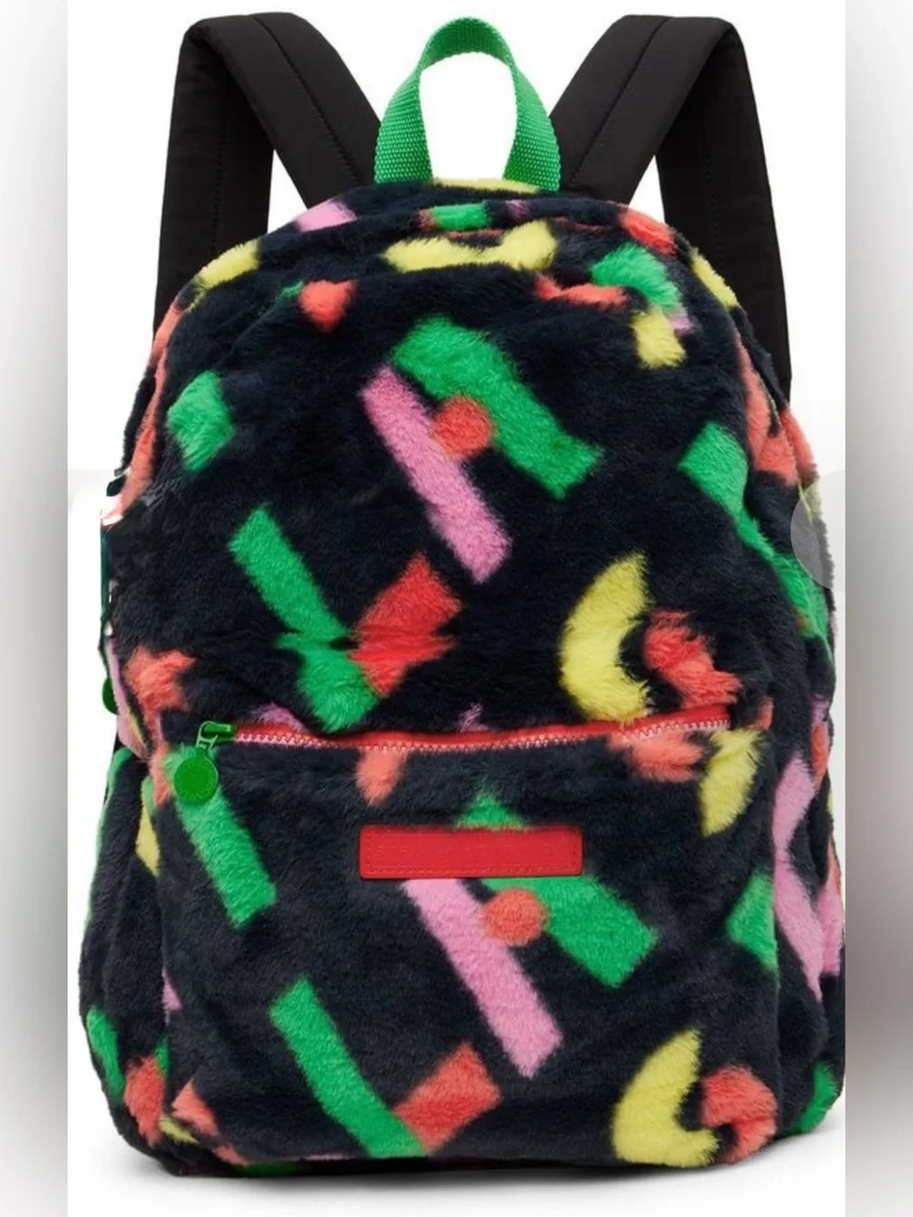 Stella McCartney faux-fur kids backpack 🎒rare find